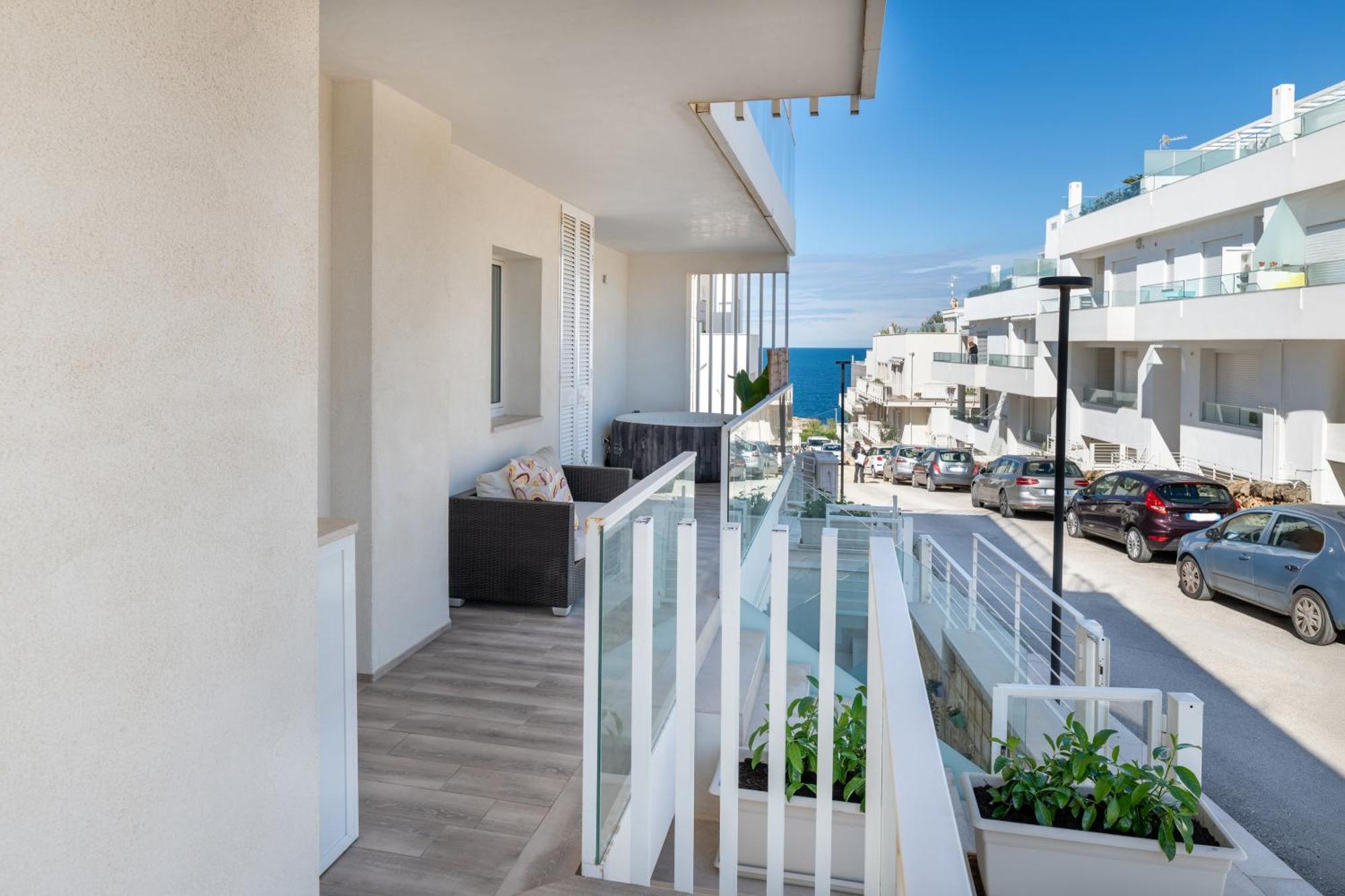 Exclusive Deluxe Apt Up To 6 People & Heated Tub Polignano a Mare Extérieur photo